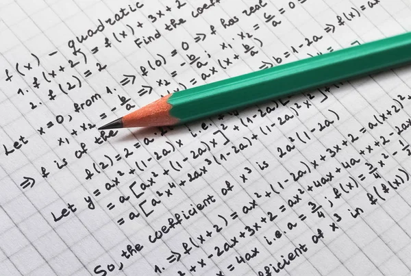 Imparare Matematica Risolvendo Problema Nel Campo Dell Analisi Funzionale — Foto Stock