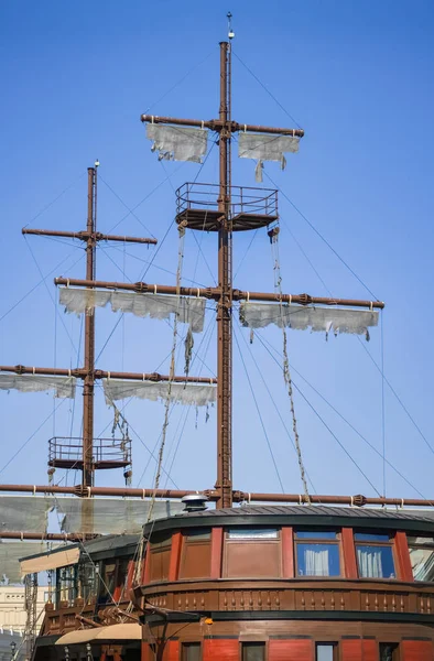 Barco pirata decorativo — Foto de Stock