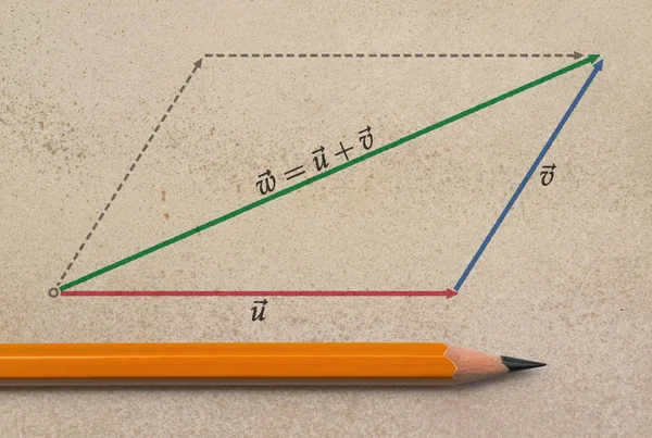 ベクトルの合計 — ストック写真