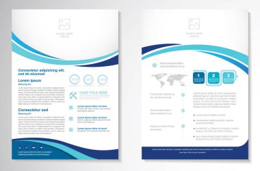 Broşür, Yıllık Rapor, Dergi, Poster, Kurumsal Sunum, Portföy, Flyer, Infographic, yerleşim modern boyutu A4, Ön ve Arka, Kullanımı ve düzenlemesi kolay.