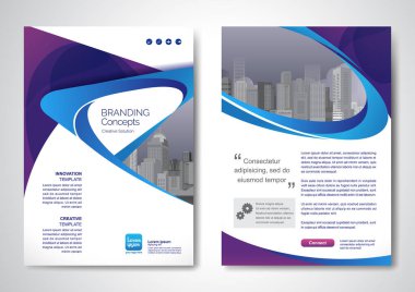 Broşür, Yıllık Rapor, Dergi, Poster, Kurumsal Sunum, Portföy, Flyer, Infographic, yerleşim modern boyutu A4, Ön ve Arka, Kullanımı ve düzenlemesi kolay.