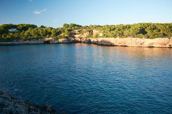 Cala Nau Όμορφος Κόλπος Και Παραλία Στη Μαγιόρκα Ισπανία Ευρώπη — Φωτογραφία Αρχείου