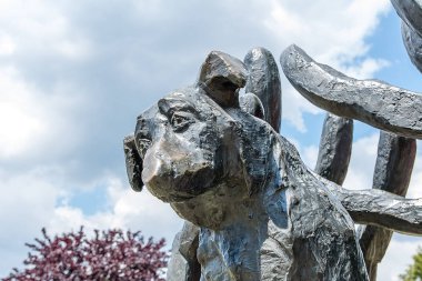 Dzok anıt - Krakow (Polonya köpek)