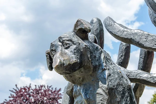 Dzok anıt - Krakow (Polonya köpek)