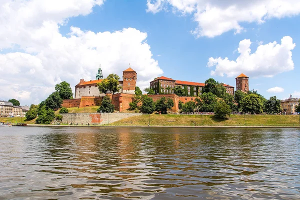 Wawel Kalesi Krakow 'da (Polonya)