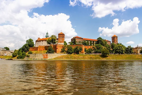 Wawel Kalesi Krakow 'da (Polonya)