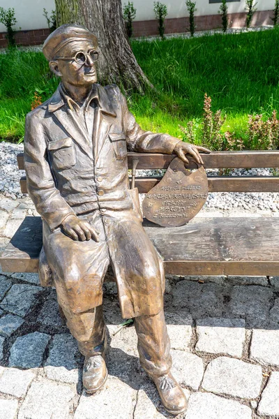 Monument Marian Konarski Krzeszowice Poland — Stock Photo, Image