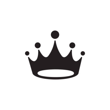 Lüks zarif taç simgesi vektörü