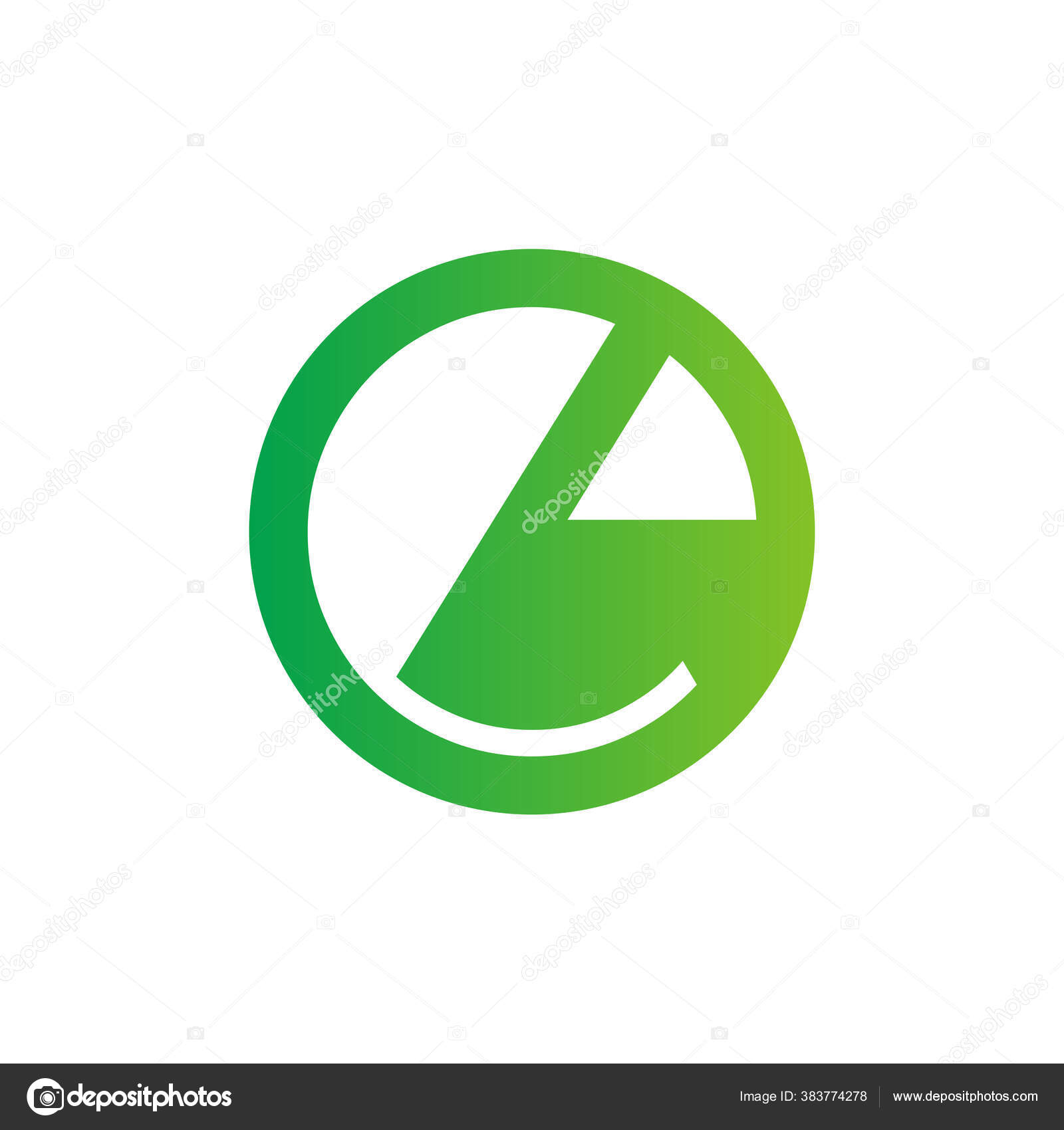 Kleinbuchstaben Kreis Logo Design Vektor Vektorgrafik Lizenzfreie Grafiken C Regara 383774278 Depositphotos