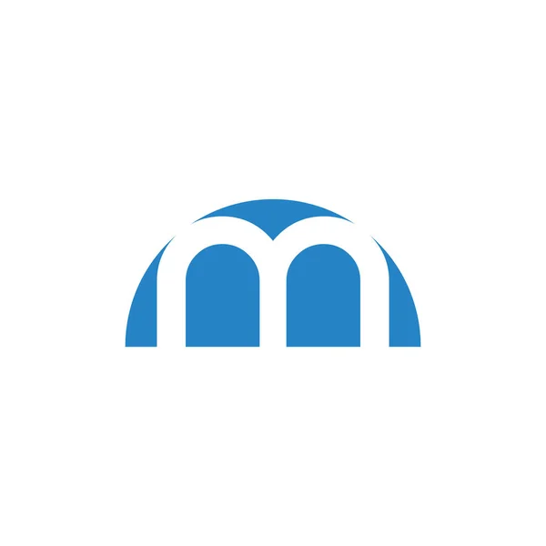 Curva Letra Logotipo Design Vetor —  Vetores de Stock