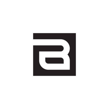 Kare tasarım vcetor üzerinde B negatif boşluk