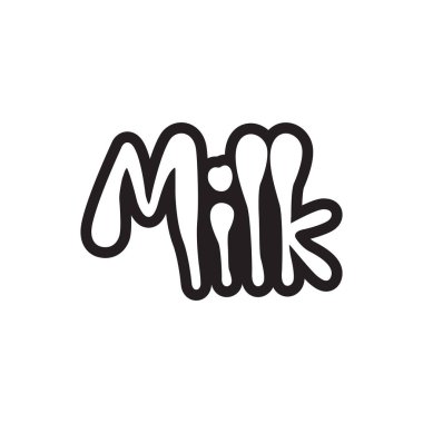 Süt kelimesi akışkan tasarım kavramı