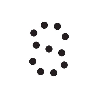 S noktaları logo tasarımı konsepti