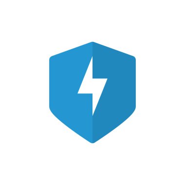 güvenlik simgesi uygulama tasarım vektörü