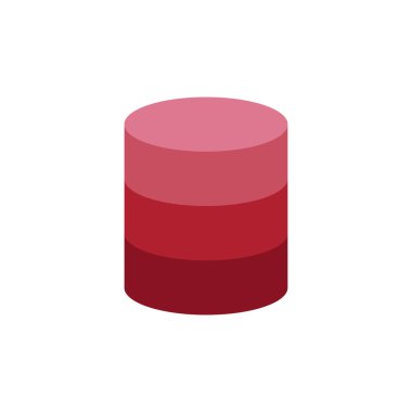 kırmızı veritabanı modern simge tasarım vektörü