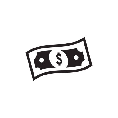 para işareti dolar simgesi düz vektör