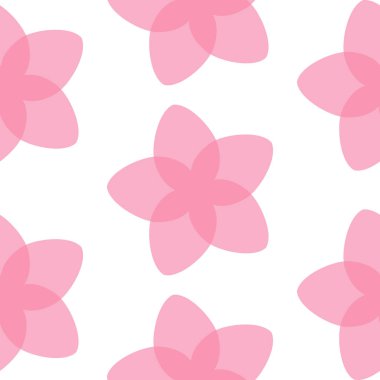 desen sakura çiçek tasarım vektörü