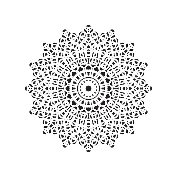 Mandala Motif Circulaire Motif Décoratif Vecteur — Image vectorielle