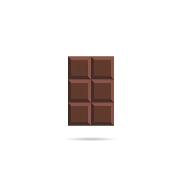 Alimento Chocolate Ilustração Vetorial Design Realista — Vetor de Stock