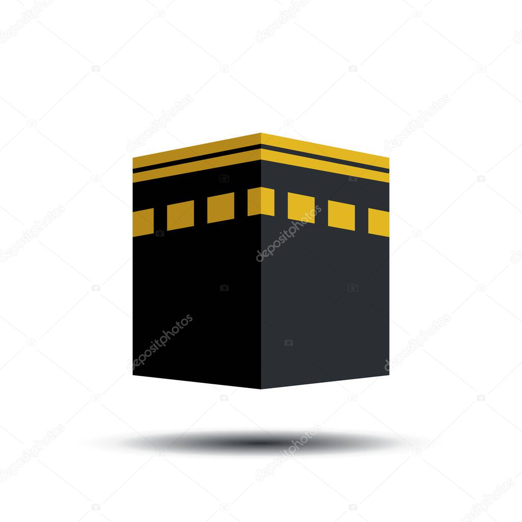 Kaaba sign symbol design vector illustration