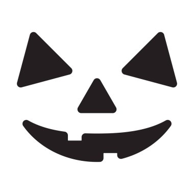 Gülen yüz simgesi vektörü beyaz arkaplanda izole edildi