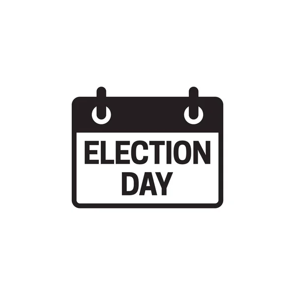 Election Day Icon Design Vector Illustration — Stock Vector