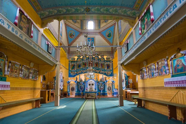 Zabudowania Religijne Ich Wygląd Wewnętrzny Zachodnia Ukraina Europa — Zdjęcie stockowe