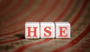 HSE - Küpler üzerinde Sağlık Güvenliği Ortamı kısaltma kavramı