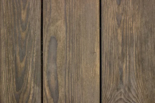 Natürlicher Holzhintergrund Dunkelbraun Vertikale Linien — Stockfoto