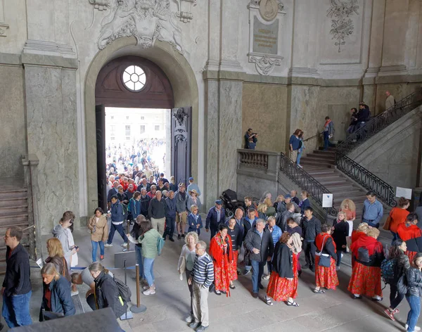 Stockholm Suède Juin 2018 Intérieur Château Stockholm Ouvert Aux Suédois — Photo