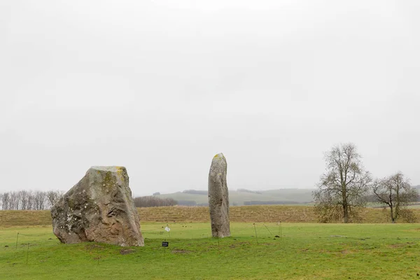 Wiltshire Grande Bretanha Dec 2018 Monumento Pedra Círculo Avebury Construído — Fotografia de Stock