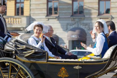 İsveçli Kraliçe Silvia, Kral Carl Gustaf Bernadotte, Prenses 