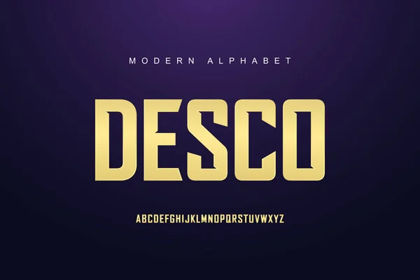 Zarif altın alfabe yazı tipi seti. Tipografi modern biçim görüntüleme yazı tipi. Premium Vektörü