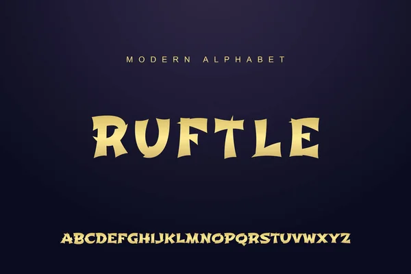 Modern alfabe yazı tipi seti. Tipografi modern biçim görüntüleme yazı tipi. Premium Vektörü