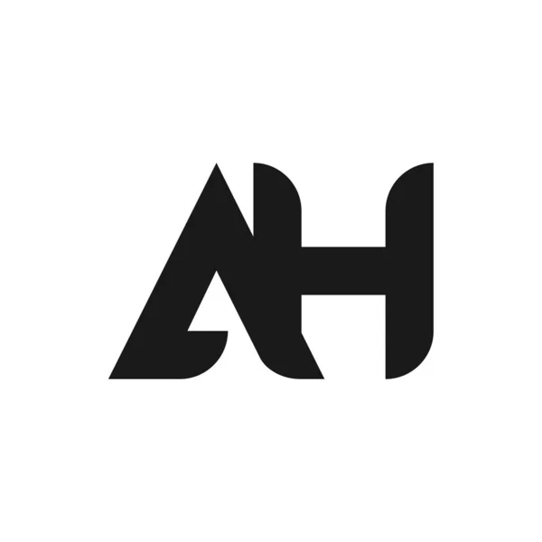 Letter Logo Design Mit Einfachem Stil — Stockvektor