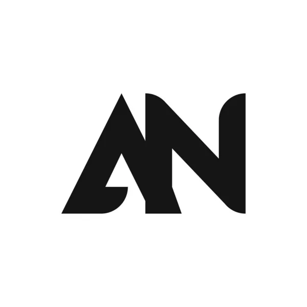 Дизайн Логотипа Буквы Простым Стилем — стоковый вектор