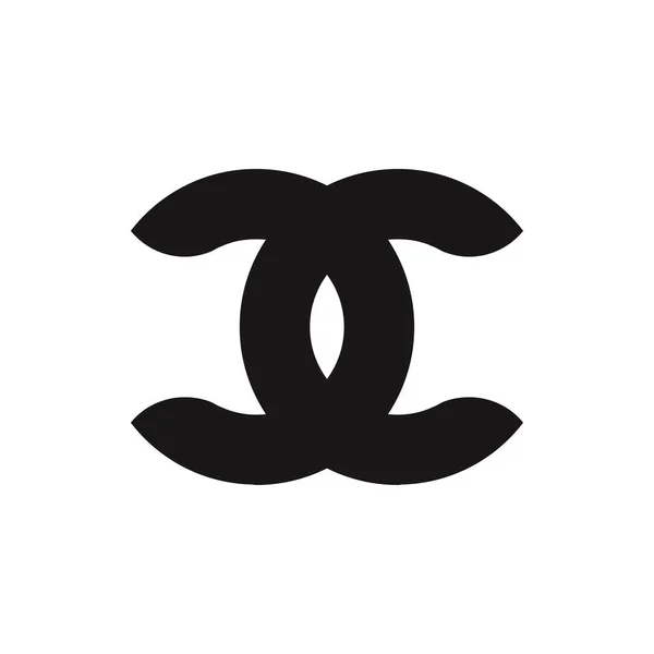 Basit Biçimli CC Harf Logosu Tasarımı