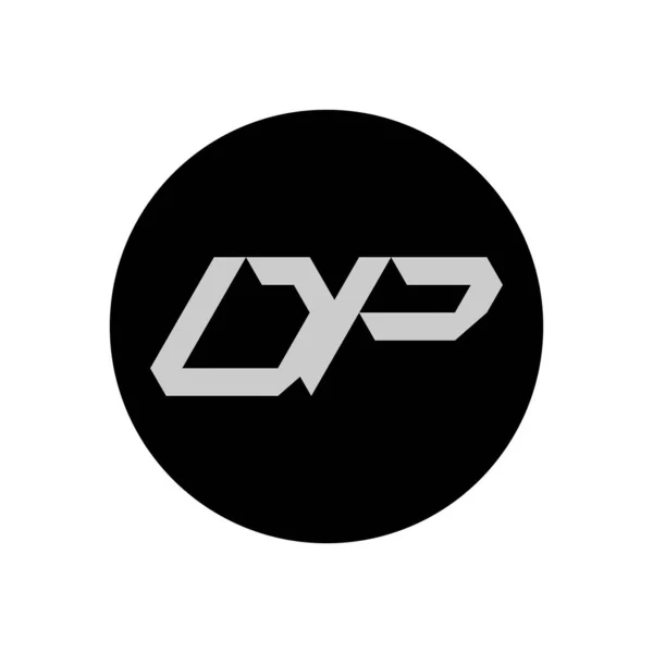 Carta Logo Design Com Estilo Simples —  Vetores de Stock