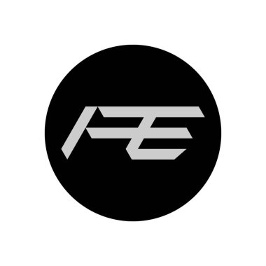 FE Harfi Logo Tasarımı Basit Biçimli