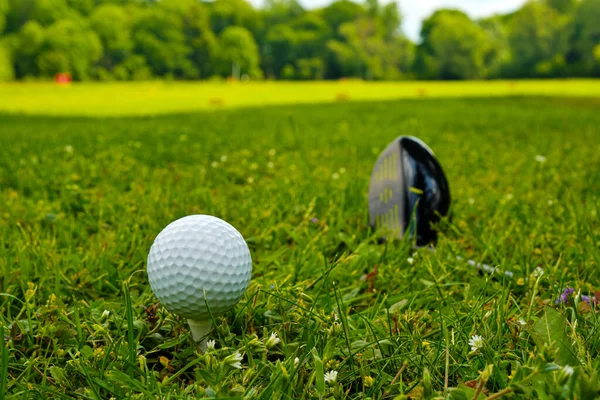 Gra Golf Nauka — Stockfoto