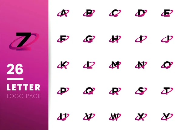 İlk Harfler Oval Şekil Logo Şablonu ile çakışıyor.