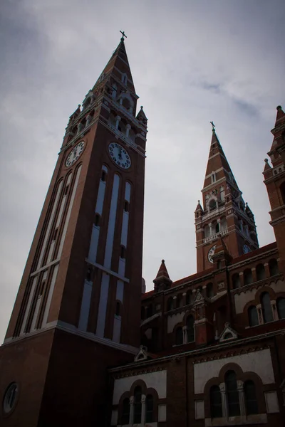 Macaristan Leydimiz Szeged Adak Kilisesi Katedrali — Stok fotoğraf