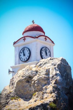 Agios Nikolaos Kilisesi ve Saat Kulesi, Yunanistan Skiathos