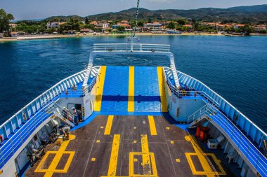 Gemi köprüsünden görüntü