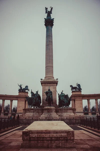 Heroes Square Hosok Tere Budapest — Photo