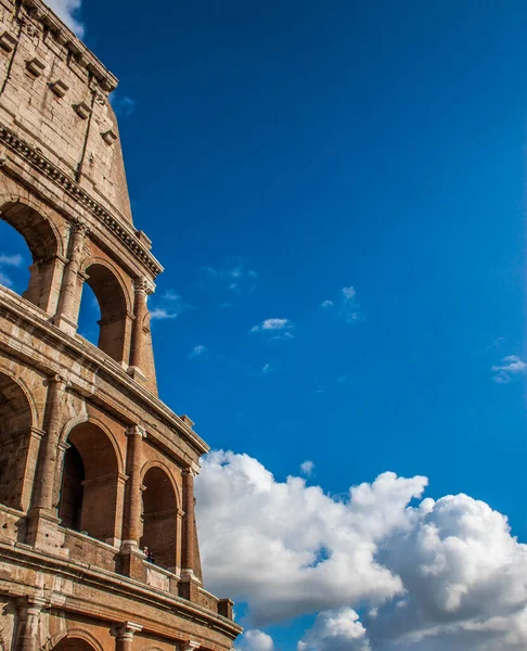 Colosseum Eller Coliseum Även Känd Som Flavias Amfiteater — Stockfoto