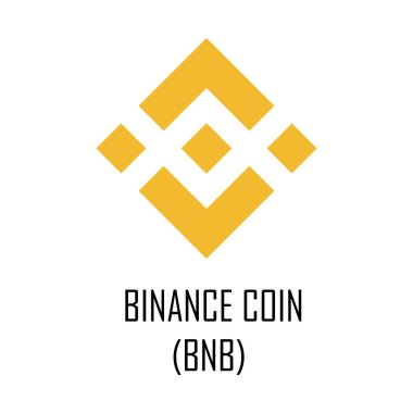 Binance sikke (Bnb) cryptocurrency logo ve sembolü