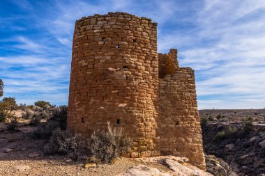 Hovenweep Ulusal Anıtı 'ndaki Hovenweep Şatosu, Utah