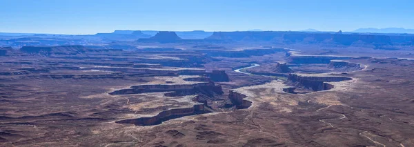 White Rim Overlook Trail Στο Εθνικό Πάρκο Canyonlands — Φωτογραφία Αρχείου