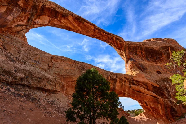 Dubbele Boog Arches National Park — Stockfoto